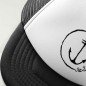 Cap "Viento" Schwarz und Weiß - The Anchor Logo mit Stickerei