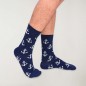 Socks with sailor print Ocean