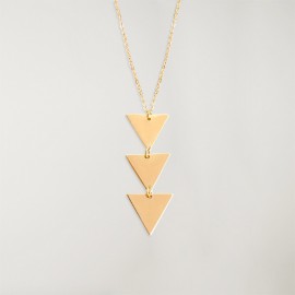 Necklace Unisex Triangle