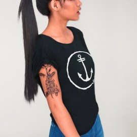T-shirt girlie BK - The Anchor Logo