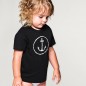 Camiseta Bebé Negro Anchor Logo