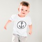 T-shirt Baby Weiß Anchor Logo