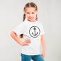 T-shirt Mädchen Weiß Anchor Logo