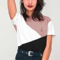 Camiseta de Mujer Rosa Triforce Anchor Simple