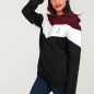 Hoodie Donna Nero Patch Flash Anchor Simple