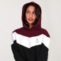 Hoodie Donna Nero Patch Flash Anchor Simple