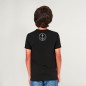 T-shirt Garçon Noir Anchor Simple