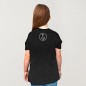 T-shirt Mädchen Schwarz Anchor Simple