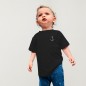 Camiseta de Bebé Negro Anchor Simple