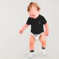 Baby T-shirt Black Anchor Simple