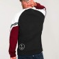 Sweat Homme Noir Patch Deluxe Anchored paper Ship