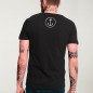 T-shirt Herren Schwarz Anchor Simple