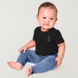 Camiseta de Bebé Negro Anchor Simple