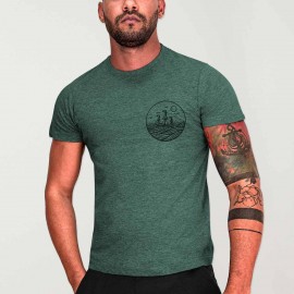 Men T-Shirt Green Drifter