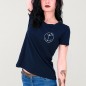 Camiseta de Mujer Azul Marino Free Sail