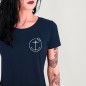 Camiseta de Mujer Azul Marino Free Sail