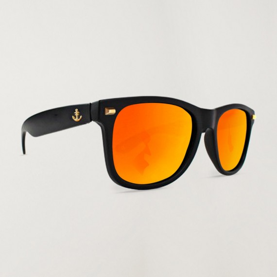 Premium Deluxe Black occhiali da sole Arancione