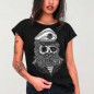 T-shirt Femme Noir Walking Dead Sailor