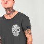 T-shirt Homme Encolure dégagée Anthracite Oaxaca Soul