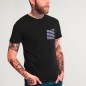 T-shirt Homme Noir Sail Pocket