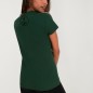 T-shirt Femme Vert Mini Anchor