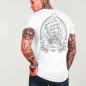 T-shirt Herren Weiß Tattoo Sailor