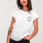 Women T-shirt White Viento Crew