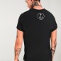 T-shirt Homme Noir Viento Crew