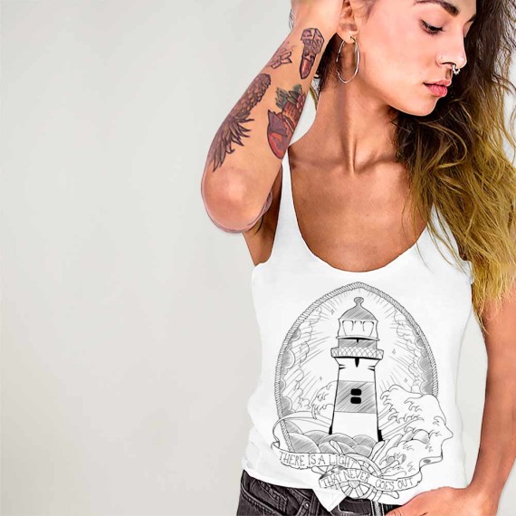 The Lighthouse Tank Top Woman WH