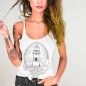The Lighthouse Tank Top Donna Bianco