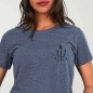 Camiseta Unisex Azul Happy Anchor