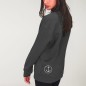 Sweat Femme Anthracite Happy Anchor