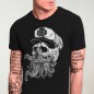 Camiseta de Hombre Negra Skull Mattketmo