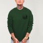 Sweatshirt de Hombre Verde Sunset Session
