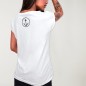 Women T-shirt White Paradise Palm