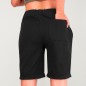 Pantaloncini Donna Unisex Style Nero Tropical Heat