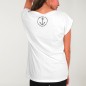 T-shirt Damen Weiß Elegant Anchor