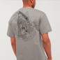 Men T-Shirt Opal Black Shark