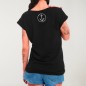 Women T-shirt Black Coco Surf