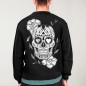 Men Jacket Black Mexican Skull