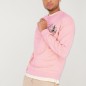 Men Sweatshirt Pink El Faro