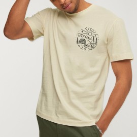 Men T-Shirt Camel Into the Wild
