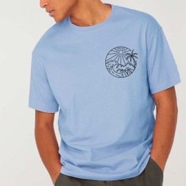 T-shirt Herren Blau Pura Vida