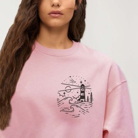 Sweatshirt de Mujer Rosa El Faro