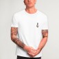 Men T-Shirt White Anchor Simple