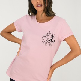 T-shirt Damen Rosa El Faro