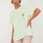 T-shirt Unisexe Vert clair Surfers Club Back