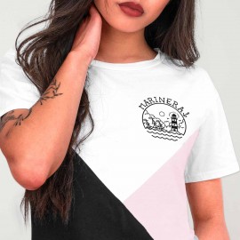 T-shirt Femme Blanc Triforce Sunset Edition Back