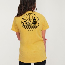 Unisex T-Shirt Mustard Sunset Edition Back