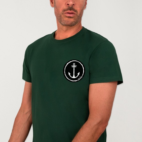 Men T-Shirt Green Viento Team Cercle